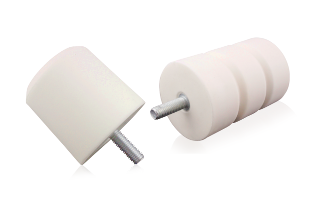 Zellpuffer aus zelligem PU-Elastomer mit einem Außengewinde Typ ZP-D
