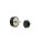 Gummipuffer Typ D Ø20x15 M6x18 NBR 55°Shore Stahl verzinkt