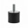 Gummipuffer Typ D Ø50x30 M10x28 NK 45°Shore Stahl verzinkt