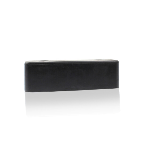 Rammpuffer mit zwei Löchern 200x52x60mm SBR 70°Shore