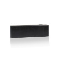 Rammpuffer mit zwei Löchern 200x52x60mm SBR 70°Shore