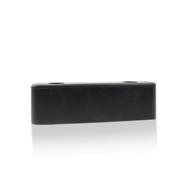 Rammpuffer mit zwei Löchern 200x52x80mm SBR 70°Shore