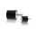 Gummipuffer Typ B Ø15x15 M5 x 12 / 5 EPDM 55° Shore Stahl verzinkt
