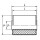 Sonder-Silentbuchse Ø20/40/Ø79  x 85/64mm NK 60°Shore Stahl