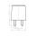 Zellpuffer Typ ZP-DD Ø100x100 2xBolzen M12x35 PU (weiß) Stahl verzinkt