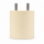 Zellpuffer Typ ZP-DD Ø250x250 2xBolzen M24x80 PU (weiß) Stahl verzinkt