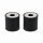 Hohlpuffer Typ HP-3 mit beidseitiger Metallscheibe Ø100/25x70 NK 55°Shore Stahl verzinkt